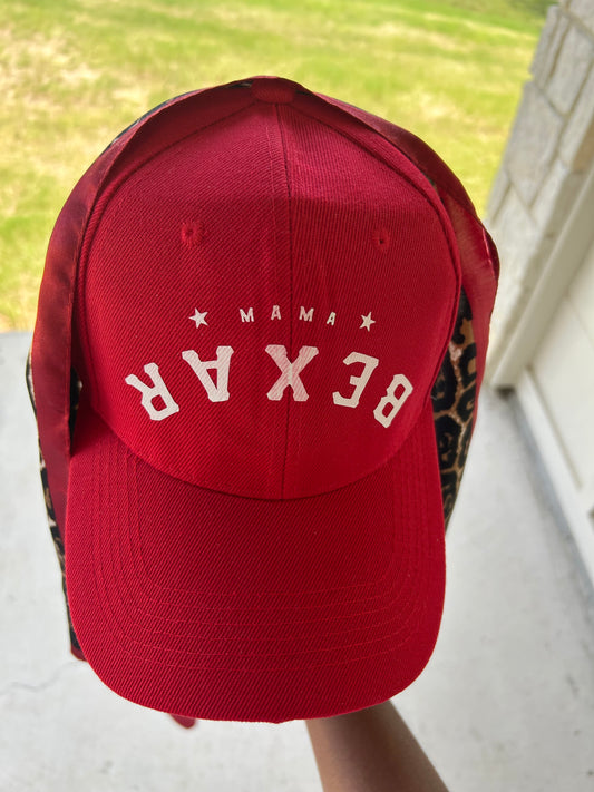 “Mama Bexar” Hat (Red/White)