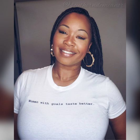 "Goals Taste Better" Crop Top